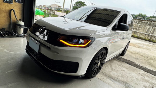 VOLKSWAGEN CADDY 鹵素版直上雙魚眼大燈：圖片 8
