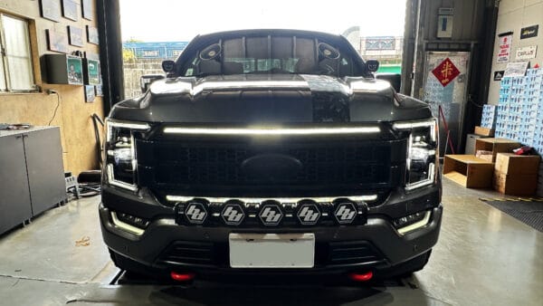 FORD F150 XLT/XL 專用&直上 全LED 魚眼大燈 + 日行燈水箱罩