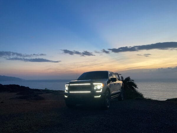 FORD F150 XLT/XL 專用&直上 全LED 魚眼大燈 + 日行燈水箱罩